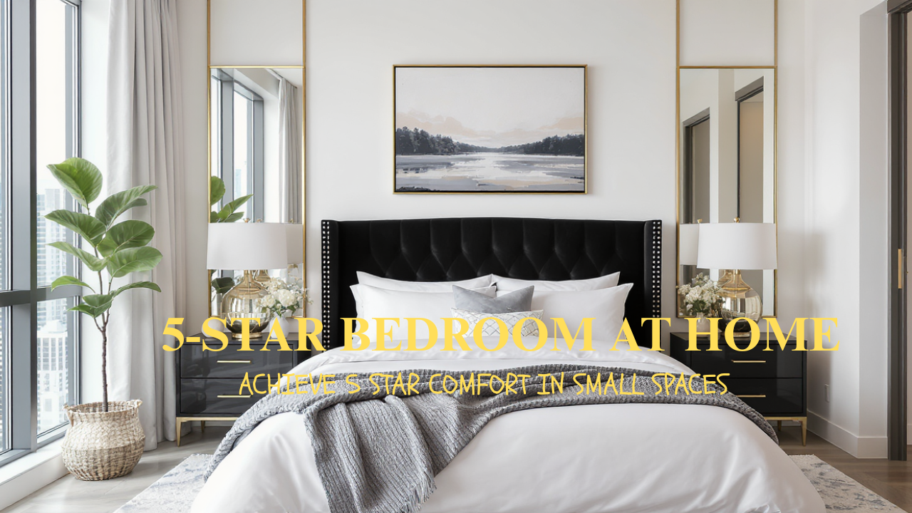 Tiny Luxury Bedroom Secrets: Achieve 5-Star Comfort in Small Spaces